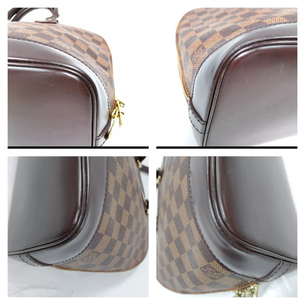 Louis Vuitton Alma Pm Damier Ebene Leather/Canvas Handbag - Picture 8 of 16